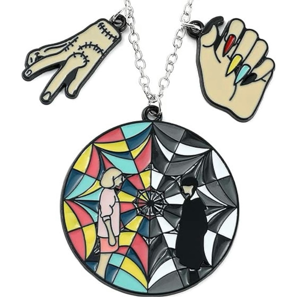 🌴 🚨⏰ Wednesday Addams Necklace